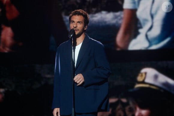 Exclusif - Amir Haddad - Enregistrement de l'émission "Eternel Aznavour, le concert événement", diffusée le 18 octobre sur France 3 © Christophe Clovis-Cyril Moreau / Bestimage