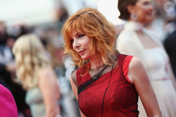 Mylène Farmer - Montée des marches du film " Annette " lors de la cérémonie d'ouverture du 74ème Festival International du Film de Cannes. Le 6 juillet 2021 © Borde-Jacovides-Moreau / Bestimage