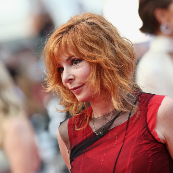 Mylène Farmer - Montée des marches du film " Annette " lors de la cérémonie d'ouverture du 74ème Festival International du Film de Cannes. Le 6 juillet 2021 © Borde-Jacovides-Moreau / Bestimage