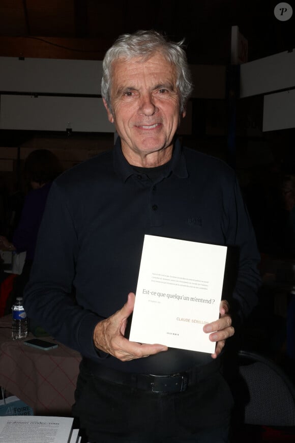 Claude Sérillon lors de la 41ème Foire du Livre de Brive dans La Halle Brassens, à Brive-la-Gaillarde, France, le 10 novembre 2023. © Jean-Marc Lhomer/Bestimage