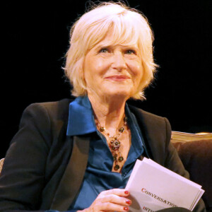 Exclusif - Catherine Ceylac - "Conversation intime avec Claude Lelouch", un rendez-vous présenté par C. Ceylac au théâtre Antoine à Paris le 24 Juin 2024. © Bertrand Rindoff / Bestimage 