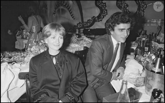 Archives - Isabelle Huppert et son mari Ronald Chammah, 1983.