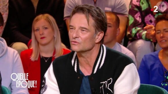 David Hallyday sur le plateau de "Quelle époque!", 19/10/24.