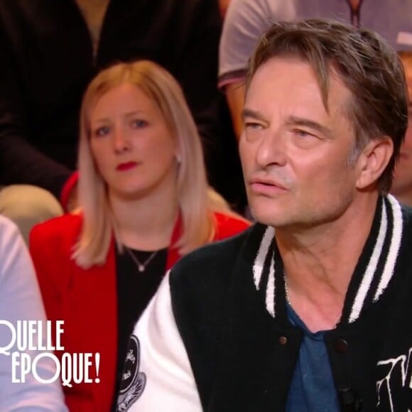 David Hallyday sur le plateau de "Quelle époque!", 19/10/24.