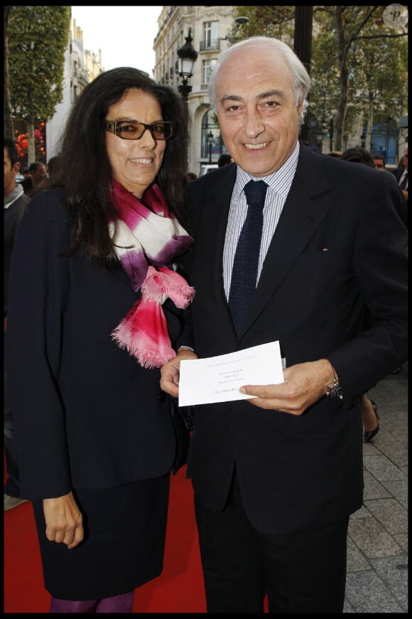 Françoise Bettencourt Meyers avec son mari Jean-Pierre Meyers en 2011.