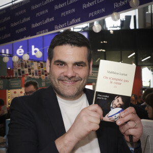 Matthieu Lartot lors du Festival du Livre de Paris , France, le 12 avril 2024. © Jack Tribeca / Bestimage