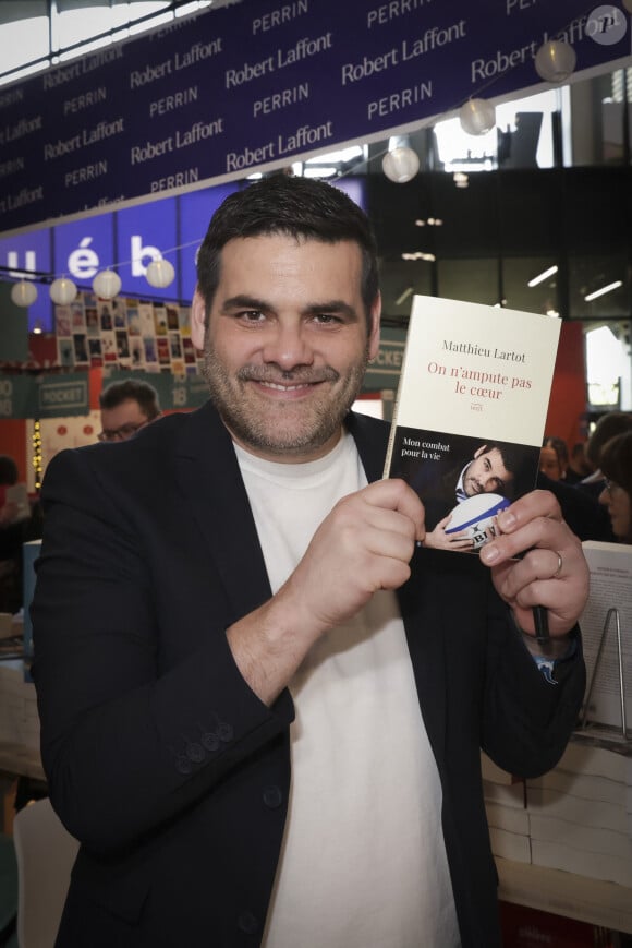 Matthieu Lartot lors du Festival du Livre de Paris , France, le 12 avril 2024. © Jack Tribeca / Bestimage