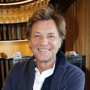 Exclusif - Laurent Delahousse - Déjeuner dans la loge de France Télévision lors des Internationaux de France de Tennis de Roland Garros 2024 - Jour 12, à Paris. Le 6 Juin 2024. © Bertrand Rindoff / Bestimage