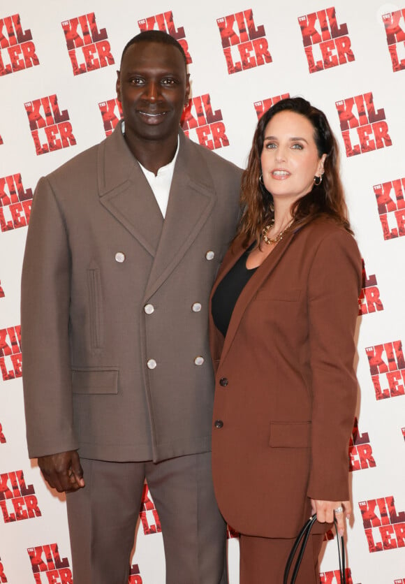 Omar Sy et Hélène Sy - Avant-première du film "The Killer" au cinéma Pathé Palace à Paris © Coadic Guirec / Olivier Borde / Bestimage