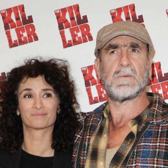 Rachida Brakni et Eric Cantona - Avant-première du film "The Killer" au cinéma Pathé Palace à Paris © Coadic Guirec / Olivier Borde / Bestimage