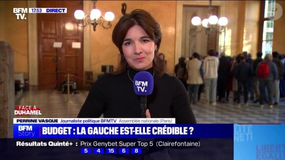 Perrine Vasque, journaliste du service politique de BFMTV