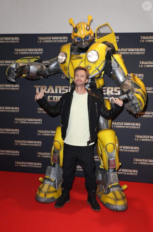 Philippe Lacheau - Avant-première du film "Transformers : Le Commencement" au cinéma Pathé Palace à Paris le 13 octobre 2024. © Coadic Guirec/Bestimage