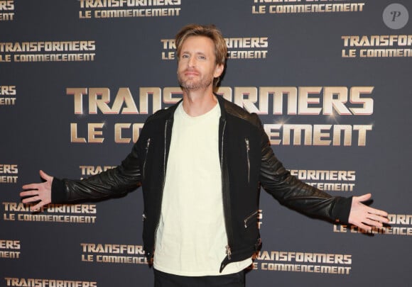 Philippe Lacheau - Avant-première du film "Transformers : Le Commencement" au cinéma Pathé Palace à Paris le 13 octobre 2024. © Coadic Guirec/Bestimage