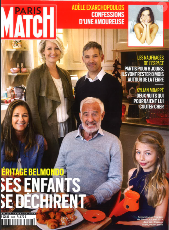 Une de Paris Match du 24 octobre 2024.