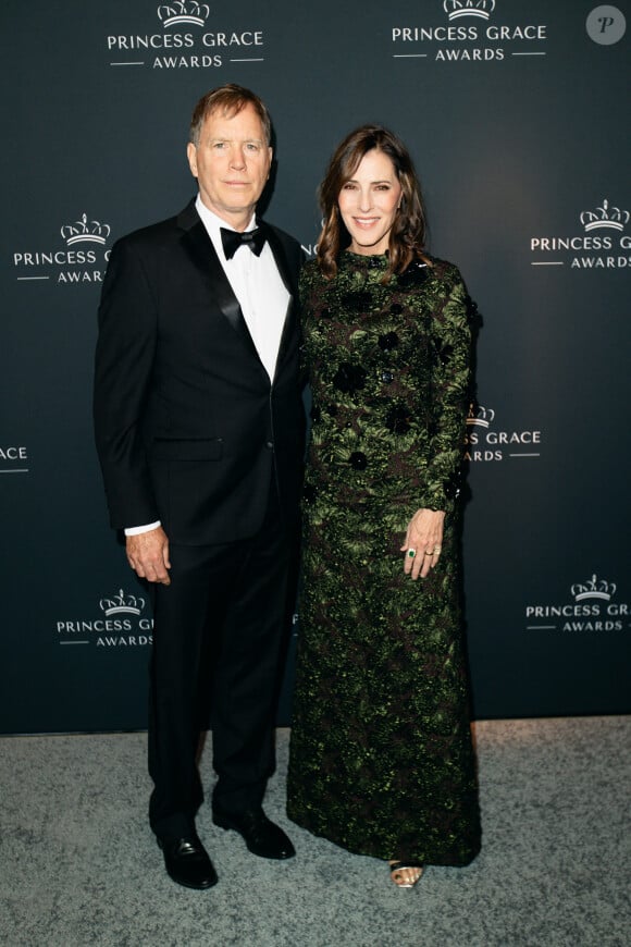 Daniel Voll, Cecilia Peck (fille de Gregory Peck) au photocall de la soirée du 40ème anniversaires des Princess Grace Awards au Pierre Hotel à New York le 23 octobre 2024. © Daniel Ryan / Bestimage