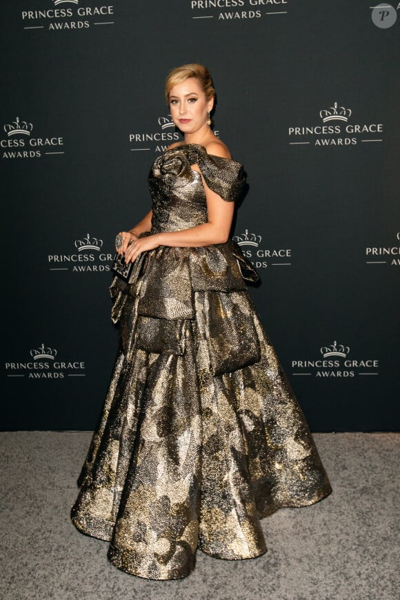 Jazmin Grace Grimaldi au photocall de la soirée du 40ème anniversaires des Princess Grace Awards au Pierre Hotel à New York le 23 octobre 2024. © Daniel Ryan / Bestimage