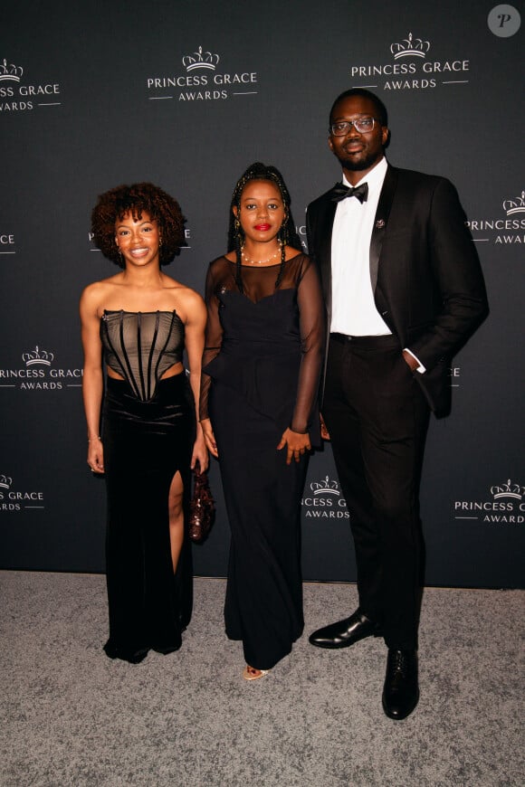 Alexandria Best, Alexis Kulani Woodard, Aiman Mimiko au photocall de la soirée du 40ème anniversaires des Princess Grace Awards au Pierre Hotel à New York le 23 octobre 2024. © Daniel Ryan / Bestimage