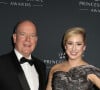 Le Prince Albert de Monaco a assisté au gala des Princess Grace Awards à New York aux côtés de sa fille Jazmin Grace Grimaldi
Le Prince Albert II de Monaco, Jazmin Grace Grimaldi au gala du 40e anniversaire des Princess Grace Awards à l'hôtel Pierre à New York City © Nancy Kaszerman/ZUMA Press Wire)