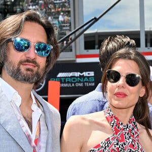 Charlotte Casiraghi et Dimitri Rassam sont séparés - Charlotte Casiraghi et son mari Dimitri Rassam - La famille princière de Monaco lors du 80ème Grand Prix de Monaco de Formule 1 à Monaco le 28 mai 2023. © Bruno Bebert/Bestimage 