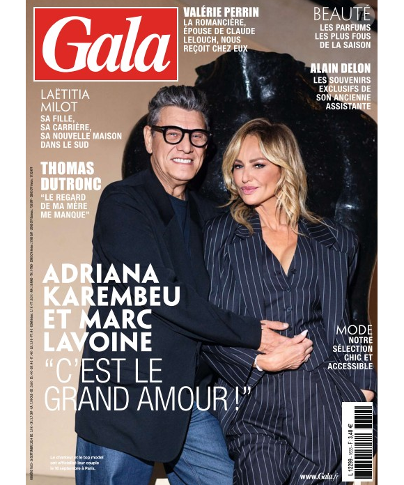 Magazine "Gala" du 26 septembre dernier