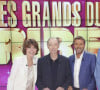 Mais aussi Philippe Chevallier...
Exclusif - Karen Cheryl, Philippe Chevallier, Bernard Montiel, Bernard Mabille - Enregistrement de l'émission "Les grands du rire", présentée par K.Chéryl et B.Montiel, diffusée le 26 octobre sur C8 © Jack Tribeca / Bestimage 