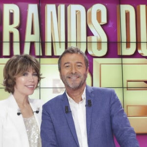 Exclusif - Karen Cheryl, Bernard Montiel - Enregistrement de l'émission "Les grands du rire", présentée par K.Chéryl et B.Montiel, diffusée le 26 octobre sur C8 © Jack Tribeca / Bestimage 