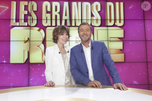 Exclusif - Karen Cheryl, Bernard Montiel - Enregistrement de l'émission "Les grands du rire", présentée par K.Chéryl et B.Montiel, diffusée le 26 octobre sur C8 © Jack Tribeca / Bestimage 