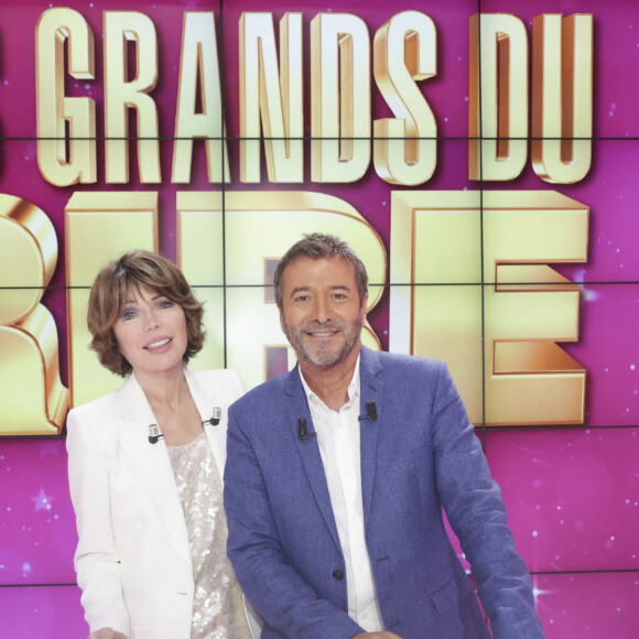 Exclusif - Karen Cheryl, Bernard Montiel - Enregistrement de l'émission "Les grands du rire", présentée par K.Chéryl et B.Montiel, diffusée le 26 octobre sur C8 © Jack Tribeca / Bestimage 