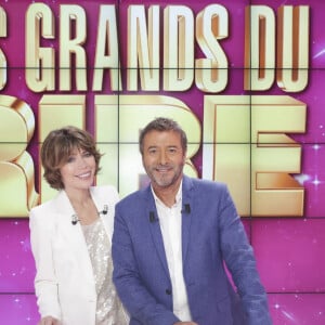 Exclusif - Karen Cheryl, Bernard Montiel - Enregistrement de l'émission "Les grands du rire", présentée par K.Chéryl et B.Montiel, diffusée le 26 octobre sur C8 © Jack Tribeca / Bestimage 