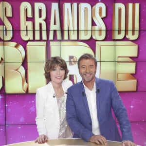 Exclusif - Karen Cheryl, Bernard Montiel - Enregistrement de l'émission "Les grands du rire", présentée par K.Chéryl et B.Montiel, diffusée le 26 octobre sur C8 © Jack Tribeca / Bestimage 