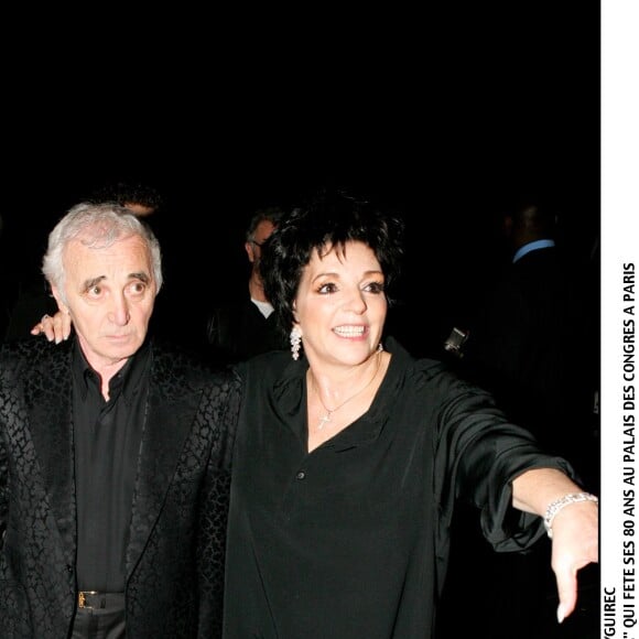 Le chanteur a été en couple avec Liza Minnelli dans les années 60

Archives - Charles Aznavour et Liza Minnelli.