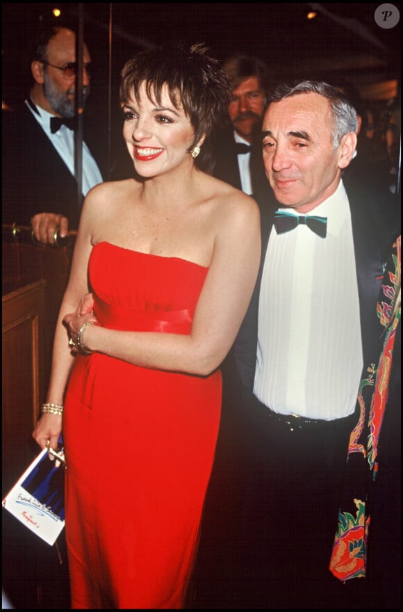 Archives - Charles Aznavour et Liza Minnelli.