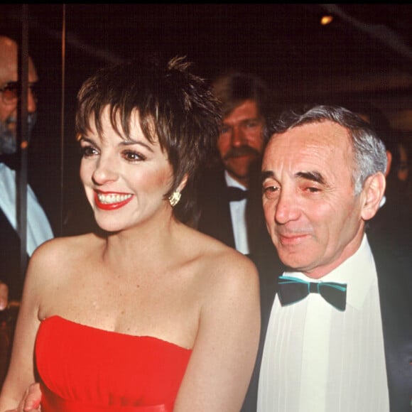 Archives - Charles Aznavour et Liza Minnelli.