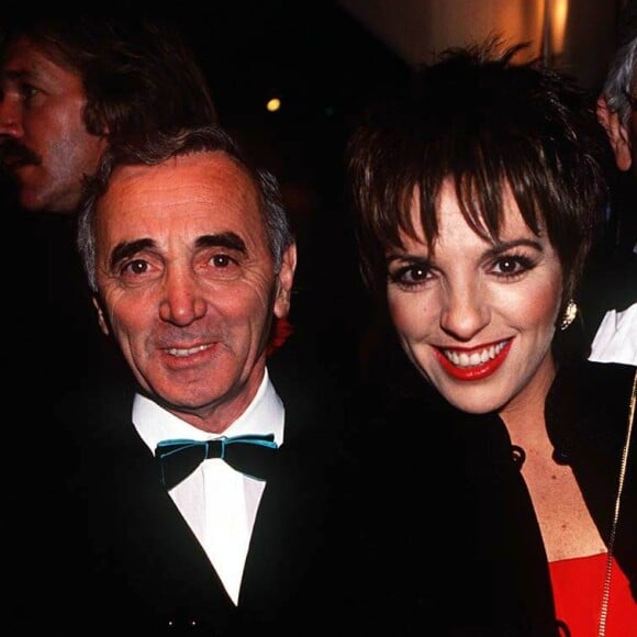 "On a vécu un an ensemble quand même. Je n'en parle jamais", a confié Charles Aznavour en 2014

Archives - Charles Aznavour et Liza Minnelli.