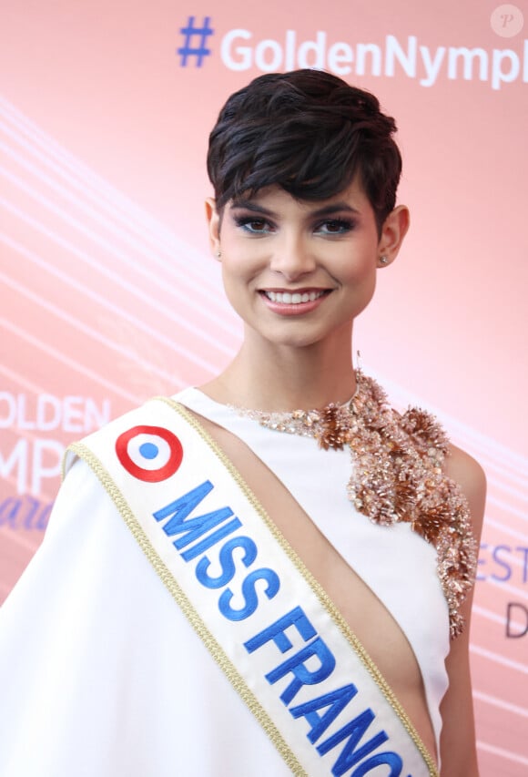 Eve Gilles (Miss France 2024) - Photocall et cérémonie de clôture de la 63ème édition du Festival de Télévision de Monte-Carlo (63rd Golden Nymph) au Grimaldi Forum à Monaco le 18 juin 2024. © Denis Guignebourg / Bestimage