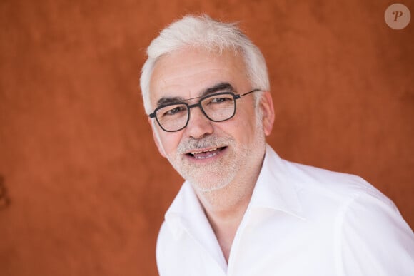 Pascal Praud au village lors des internationaux de tennis de Roland Garros à Paris, France, le 1 juin 2019. © Jacovides-Moreau/Bestimage 