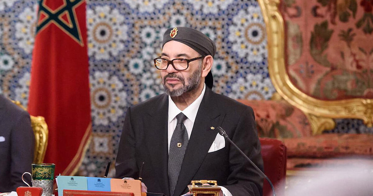 Le roi du Maroc Mohammed VI propriétaire d'un immense château