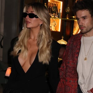 Liam Payne et sa compagne Kate Cassidy à Paris.