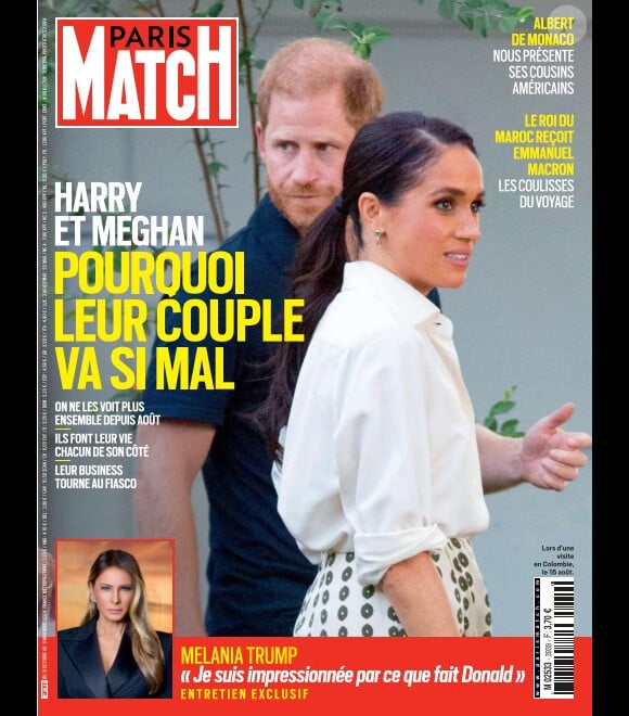 La une du magazine Paris Match du 31 octobre 2024.