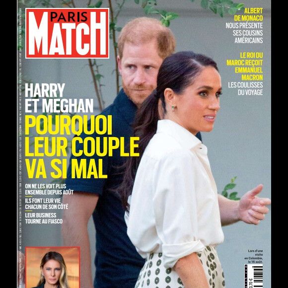 La une du magazine Paris Match du 31 octobre 2024.