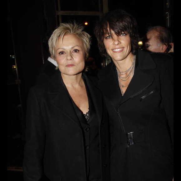 Muriel Robin et Anne Le Nen en mars 2012 à Paris