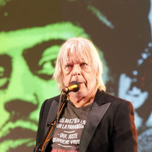 Le chanteur Renaud (Renaud Séchan) - Les amis musiciens de Renaud ont donné un concert à la Mairie du 13ème à Paris le 5 septembre 2024 © Coadic Guirec/Bestimage