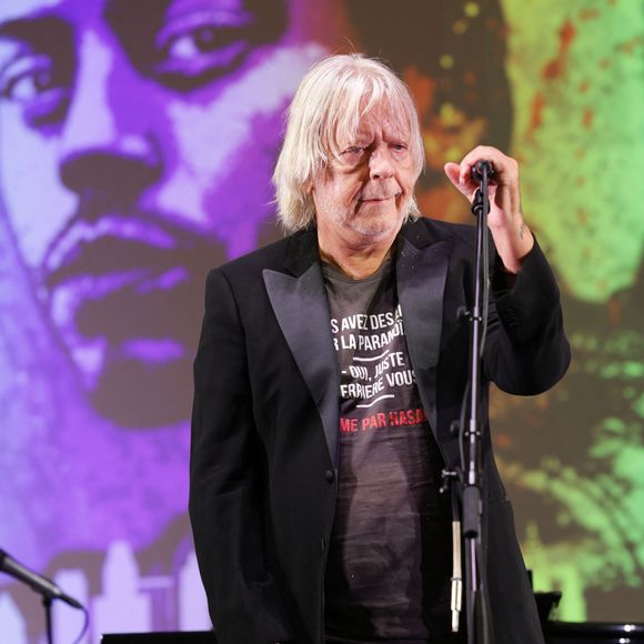 Le chanteur Renaud (Renaud Séchan) - Les amis musiciens de Renaud ont donné un concert à la Mairie du 13ème à Paris le 5 septembre 2024 © Coadic Guirec/Bestimage