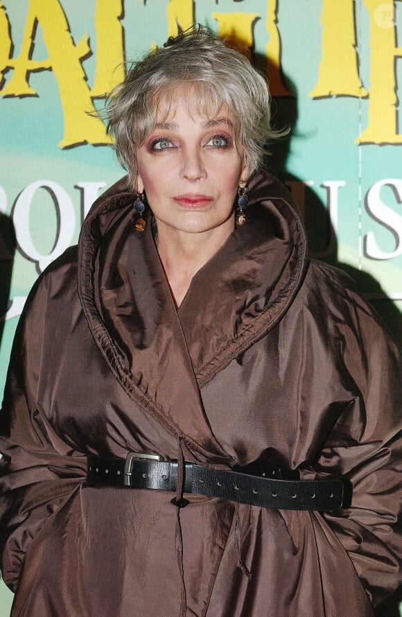 Elle laisse derrière elle de nombreux tubes...
L'actrice et chanteuse française Marie Laforet assiste au spectacle de cirque franco-canadien "Cirque du Soleil" à Boulogne-Billancourt, près de Paris, en France, le 7 avril 2005.