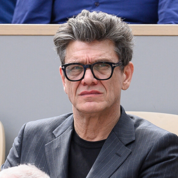 Marc Lavoine à Roland Garros Laurent Zabulon/ABACAPRESS.COM