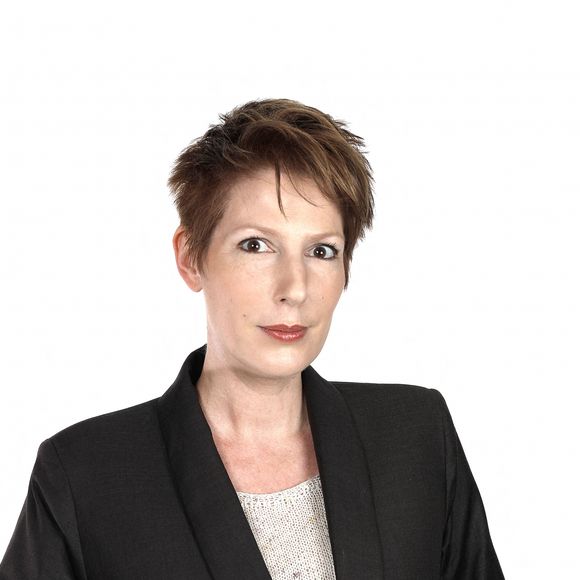 Portrait de Natacha Polony lors de l'enregistrement de l'émission "chez Jordan de Luxe" à Paris le 3 octobre 2023. © Cédric Perrin / Bestimage  