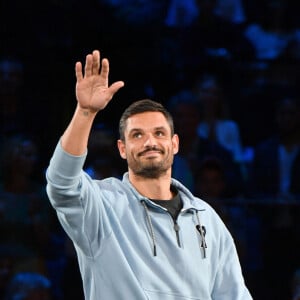 Florent Manaudou - Célébrités assistent à la finale du tournoi de tennis ATP Masters 1000 de Paris (Paris Rolex Master) remportée par Alexander Zverev contre Ugo Humbert à l'Accor Arena - Palais Omnisports de Paris-Bercy, Paris le 3 novembre 2024. © Veeren/Bestimage