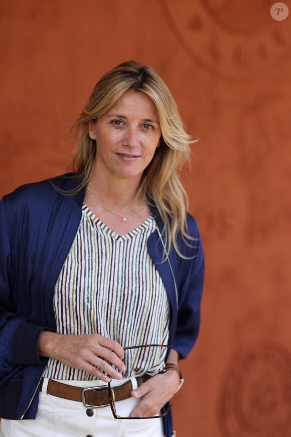 Sarah Poniatowski au village lors des Internationaux de France de Tennis de Roland Garros. Paris. © Jacovides / Moreau / Bestimage