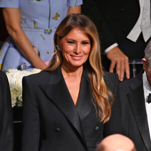 Sa mère Melania est très présente pour lui
Le 79e dîner annuel de la Fondation commémorative Alfred E. Smith au profit des femmes et des enfants dans le besoin à l'hôtel Hilton le 17 octobre 2024 à New York. © StarMax/Bestimage