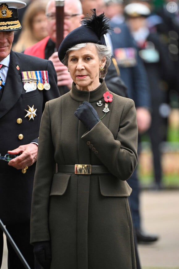 La remplaçante de la reine Camilla ?
Birgitte van Deurs, duchesse de Gloucester, visite le champ du souvenir, à l'abbaye de Westminster à Londres, Royaume Uni, le 7 novembre 2024. © Cover Images via ZUMA Press/Bestimage 